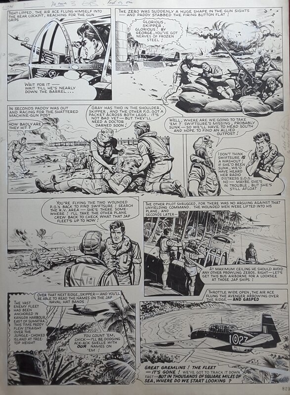 Paddy Payne par Joe Colquhoun - Planche originale