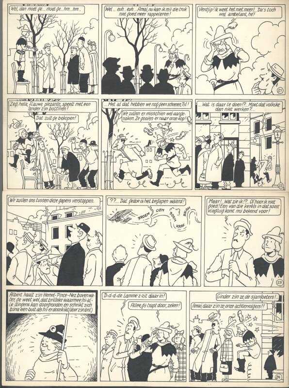 Bob De Moor, Tijl Uilenspiegel - planche 6 - Planche originale