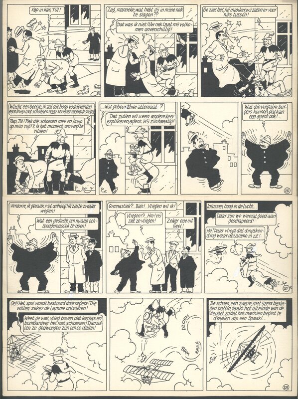 Bob De Moor, Tijl Uilenspiegel - planche 7 - Planche originale