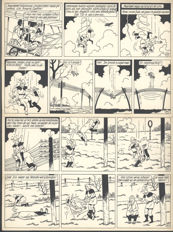 Bob De Moor, Tijl Uilenspiegel - planche 9 - Planche originale