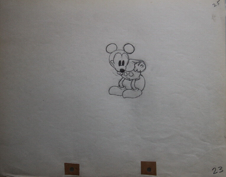 Mickey (1933) par Studios Disney, Walt Disney - Planche originale