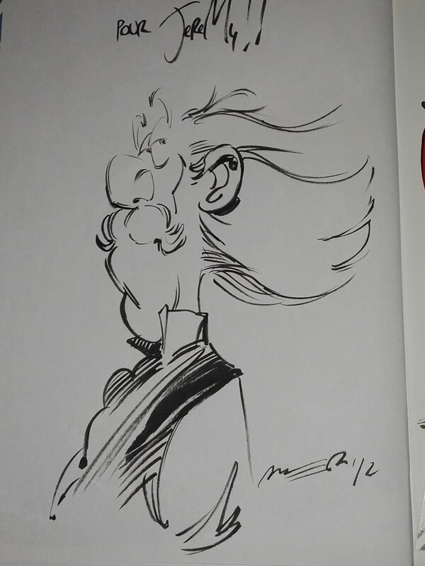 Spirou by Jose Luis Munuera - Sketch