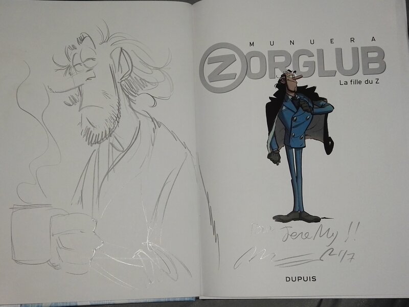 Zorglub by Jose Luis Munuera - Sketch
