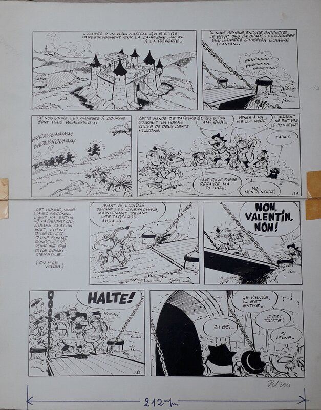 Jean Tabary, L'alchimiste - Valentin Le Vagabon - Comic Strip