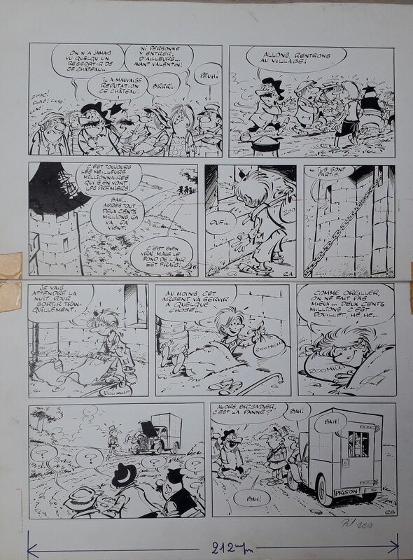 Jean Tabary, L'alchimiste - Valentin Le Vagabon - Comic Strip