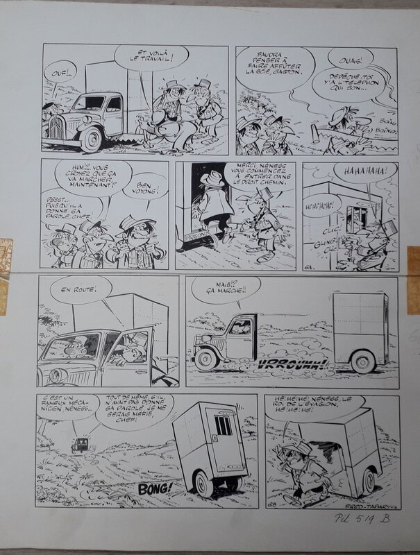 Jean Tabary, L'alchimiste - Valentin Le Vagabon - Comic Strip