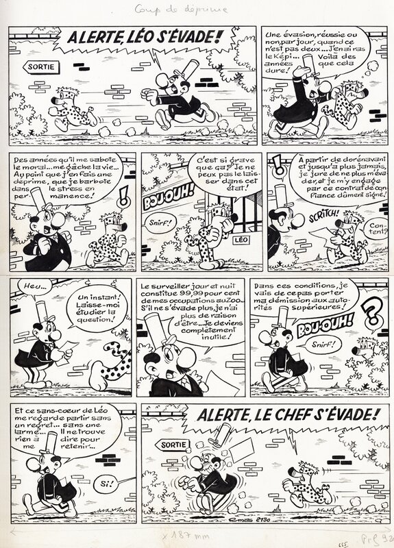 Léo Bête à part by Roger Mas - Comic Strip