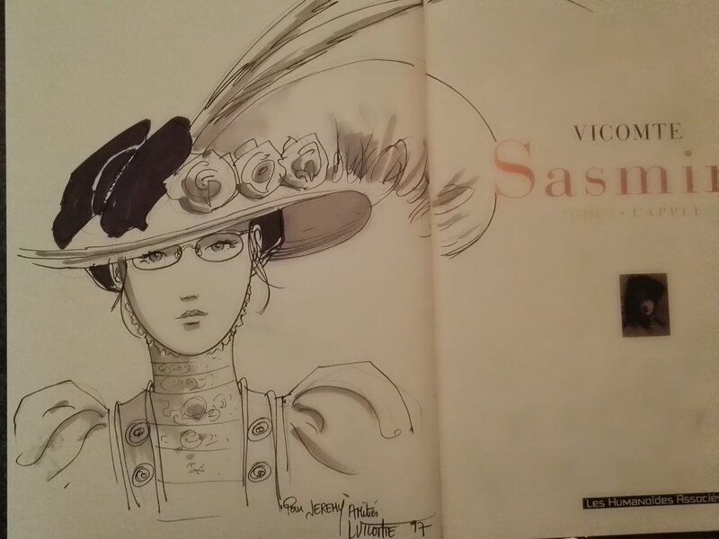 Sasmira by Laurent Vicomte - Sketch