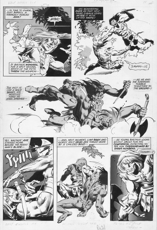 John Buscema, Tony DeZuniga, 1978-03 Buscema/DeZuniga: Savage Sword of Conan #27 p21 