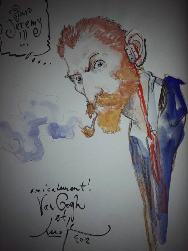 Vincent Van Gogh par Gradimir Smudja - Dédicace