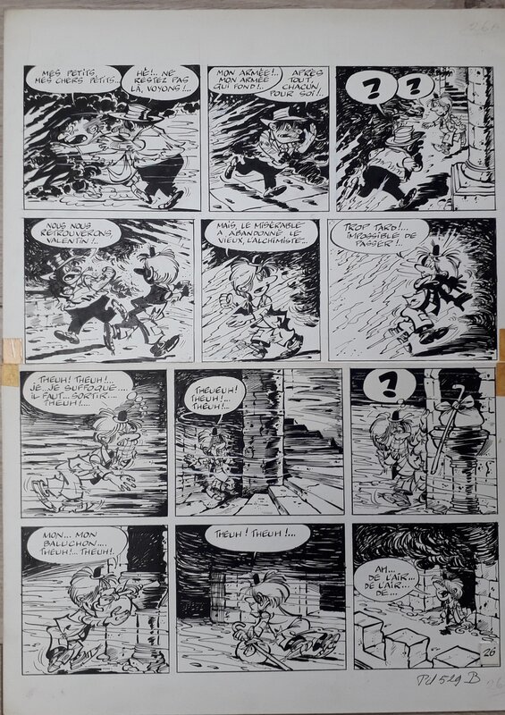 Peter Glay, L'alchimiste - Valentin Le Vagabon - Comic Strip