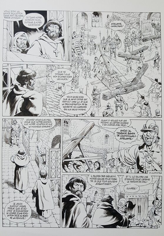 Jean-Yves Mitton, Quetzalcoatl tome 7 planche 2 - Comic Strip