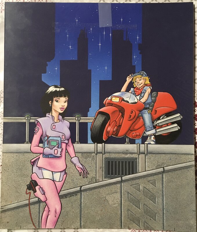 Bruno Bellamy, Sam player sur moto d’Akira - Original Cover