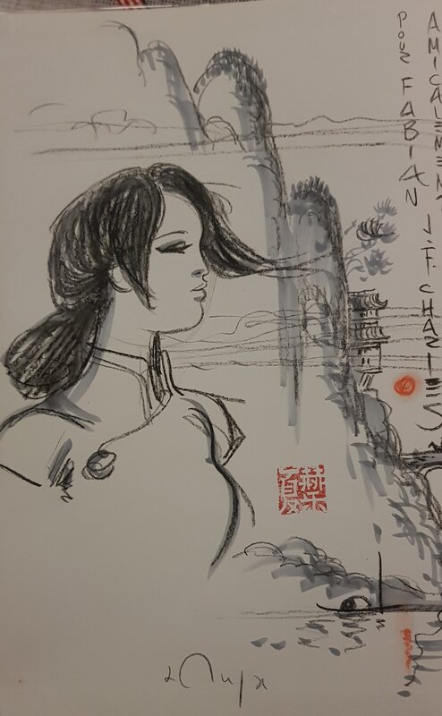 China li tom 1 by Jean-François Charles - Sketch