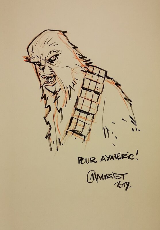 Mauricet, Star Wars nouvelles aventures 1 - Sketch