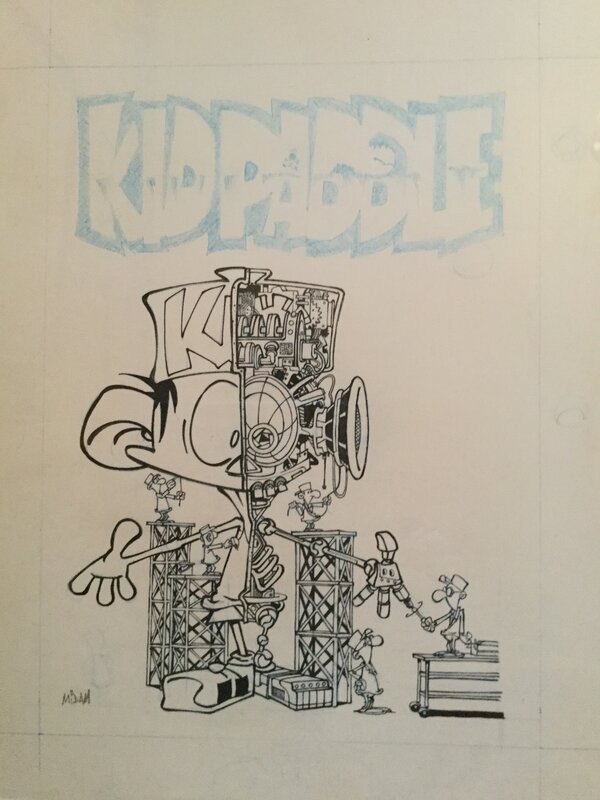 Midam, Les pires histoires de Kid Paddle #1 - Original Cover