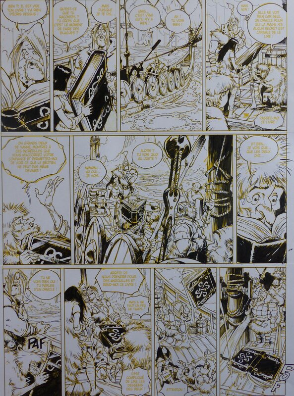 Emmanuel Michalak, Planche originale aslak page 7 tome 2 - Comic Strip