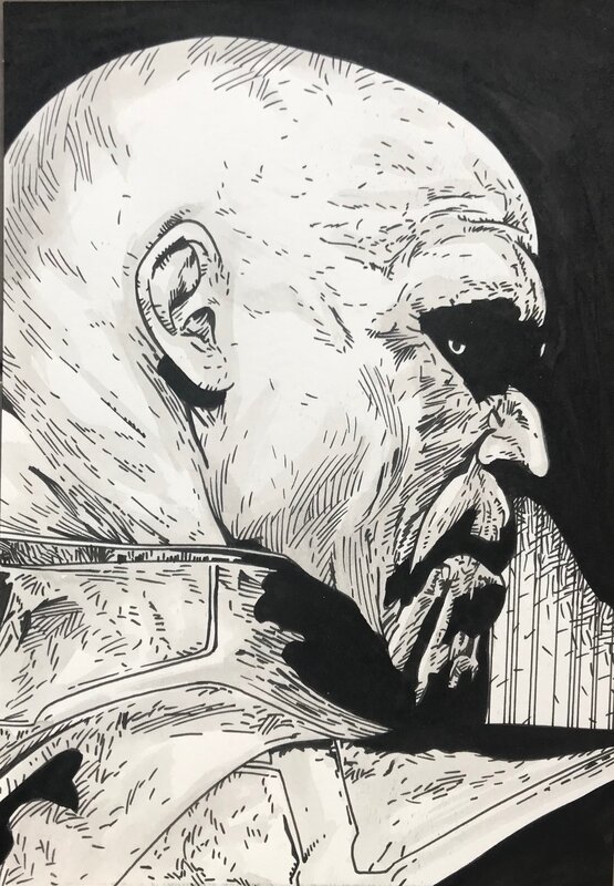 Thanos by Gary Parkins - Original Illustration