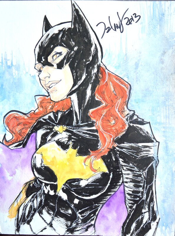 Batgirl by Talent Caldwell - Original Illustration