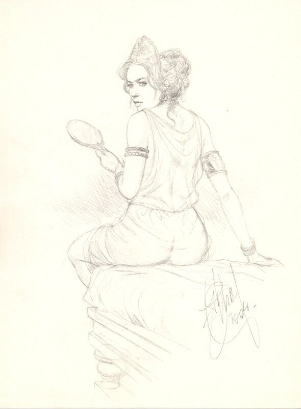 Agrippine par Philippe Delaby - Illustration originale