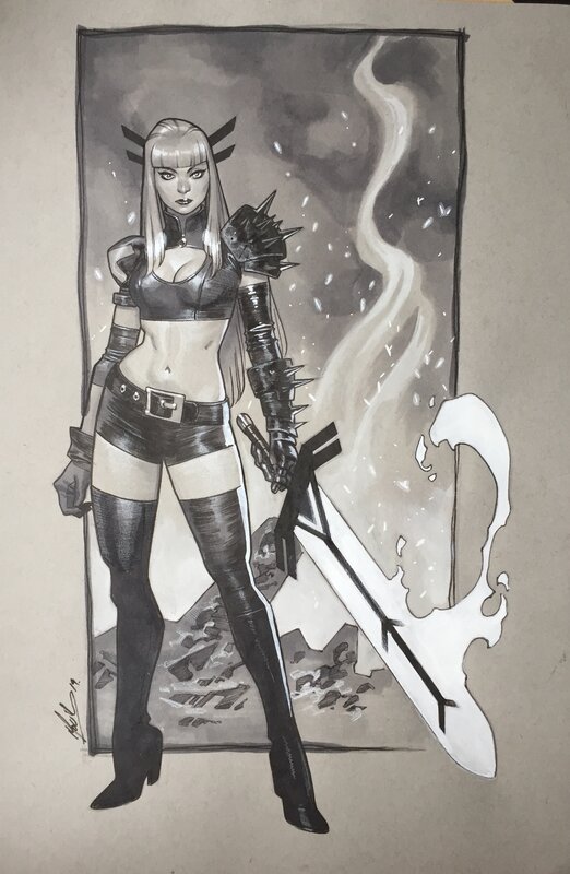 Magik by Jorge Molina - Original Illustration