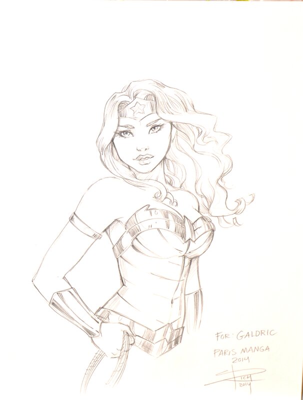 Wonder Woman par Sabine Rich - Illustration originale
