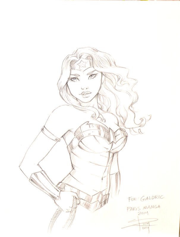 Wonder Woman by Sabine Rich - Original Illustration