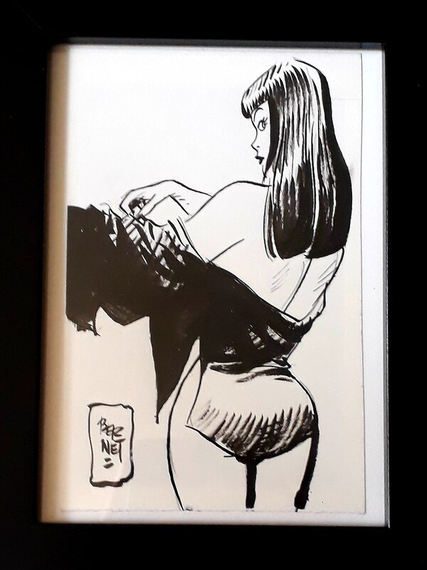 Effeuillage by Jordi Bernet - Original Illustration