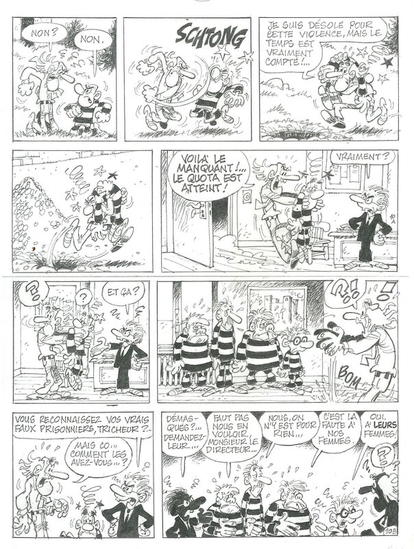 Bobo le quota by Paul Deliège - Comic Strip