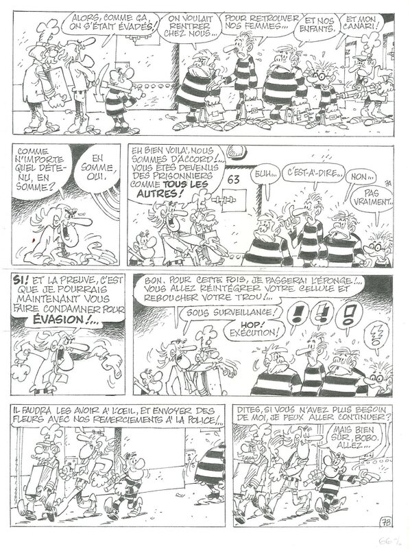 Bobo le quota by Paul Deliège - Comic Strip