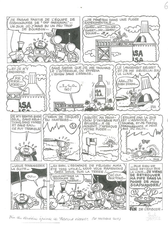 Bricole circus by Paul Deliège - Comic Strip