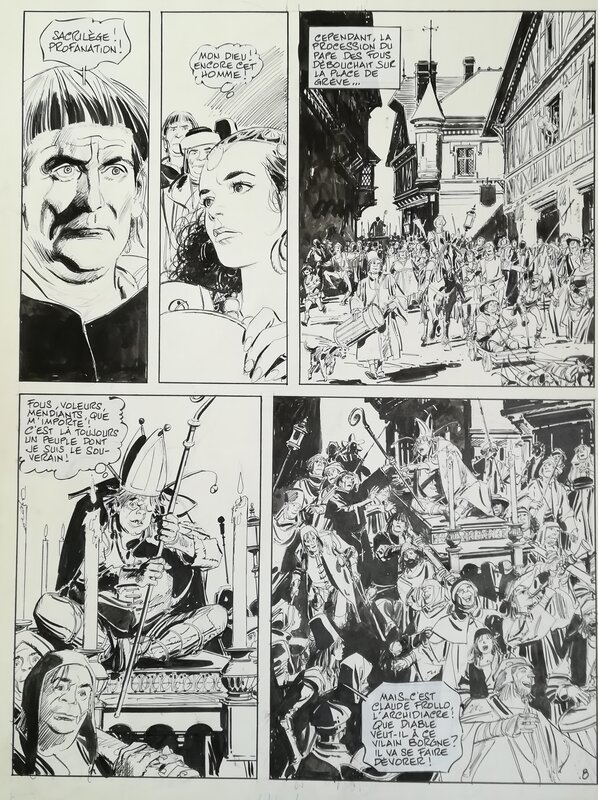 Notre Dame de Paris by Paul Gillon - Comic Strip