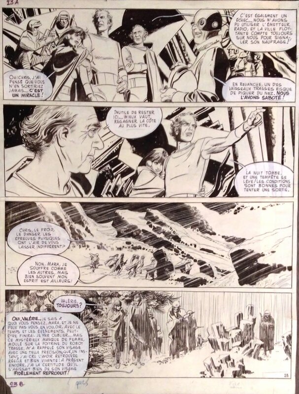 Paul Gillon, Jean-Claude Forest, Les Naufragés du Temps - Comic Strip