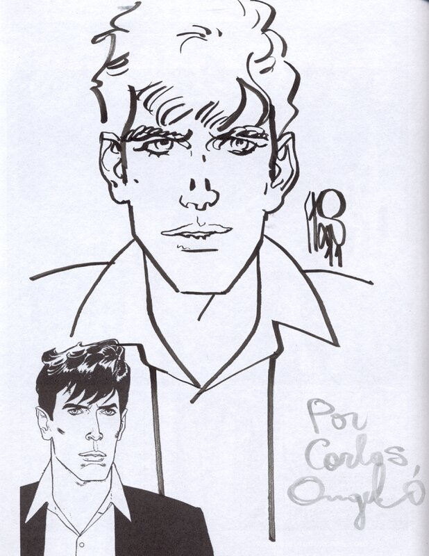 Dylan Dog par Angelo Stano - Dédicace