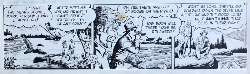 Mark trail par Ed Dodd - Planche originale