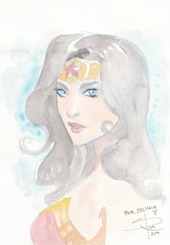Wonder Woman par Sabine Rich - Dédicace