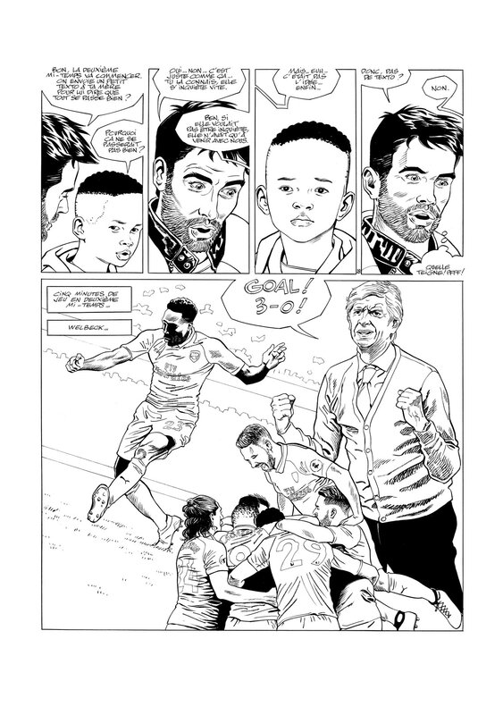 Philippe Glogowski, Arsenal - The Game we love - Comic Strip