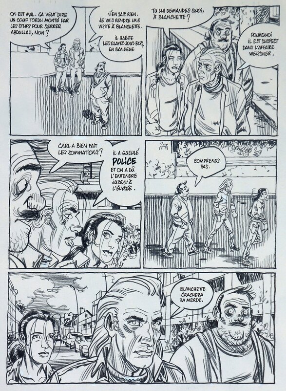 Jean-Christophe Chauzy, Rouge est ma couleur - Comic Strip
