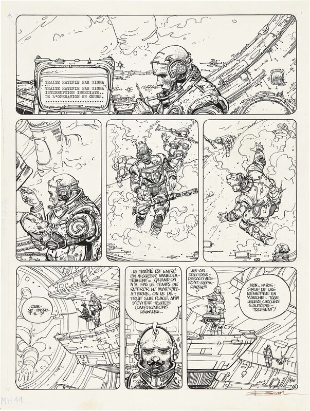 Exterminateur 17 by Enki Bilal, Jean-Pierre Dionnet - Comic Strip