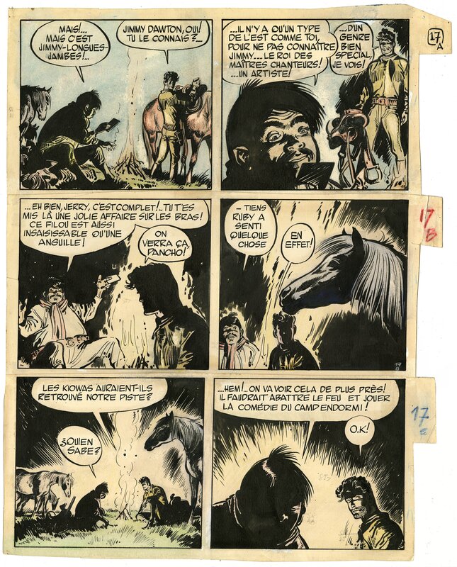 Jijé, Jerry Spring - Lune d' Argent (t.3 pl.17) - Comic Strip