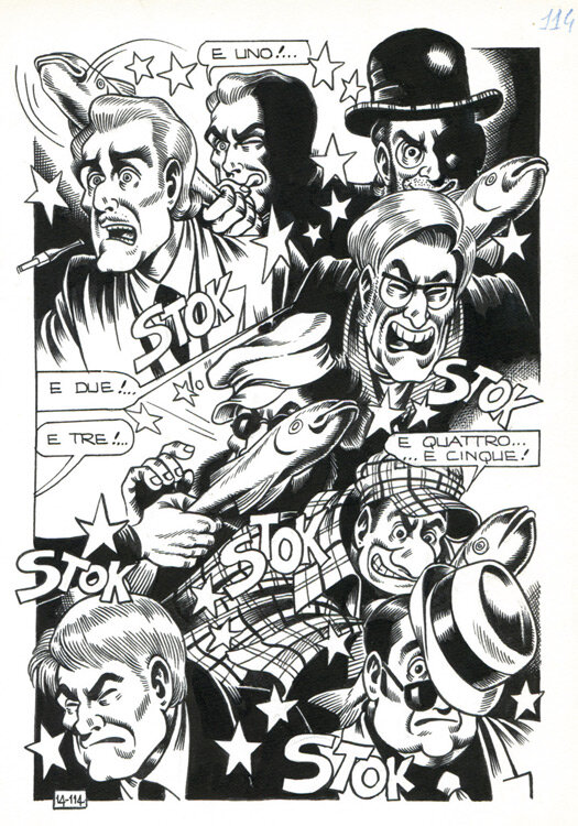 Magnus, Alan FORD n 14 pg 114 - Planche originale