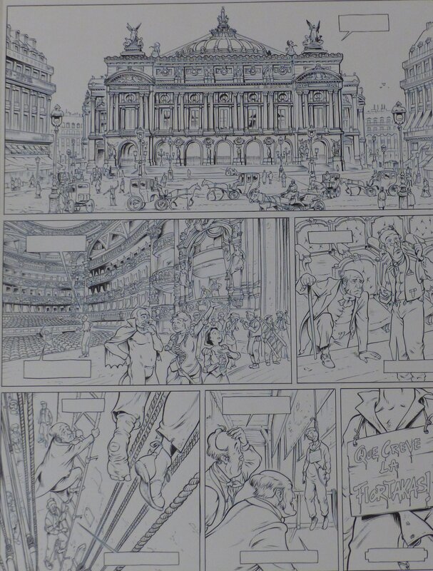 Emmanuel Despujol, Planche originale Aspic tome 5 page 10 - Comic Strip