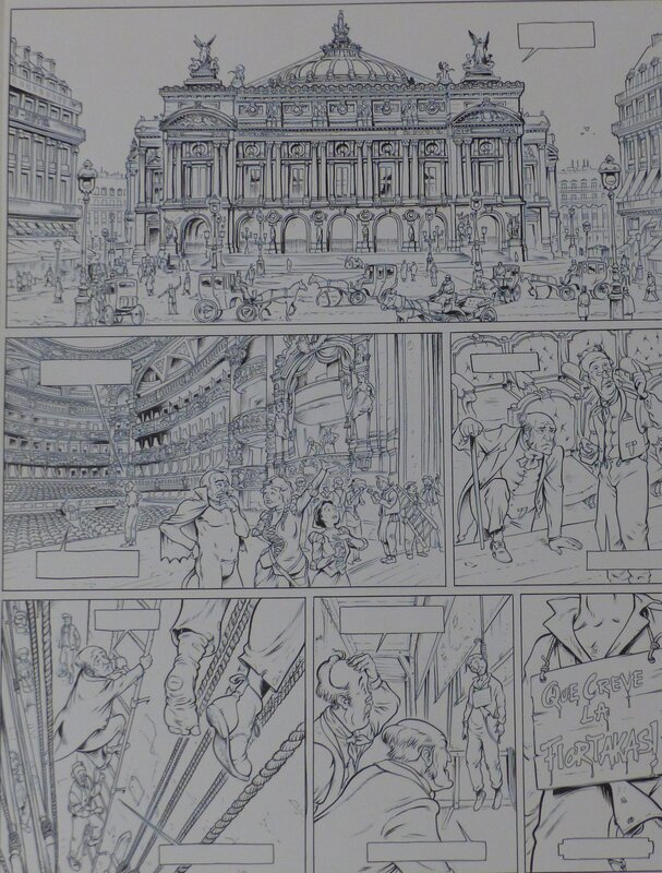 Emmanuel Despujol, Planche originale Aspic tome 5 page 10 - Planche originale