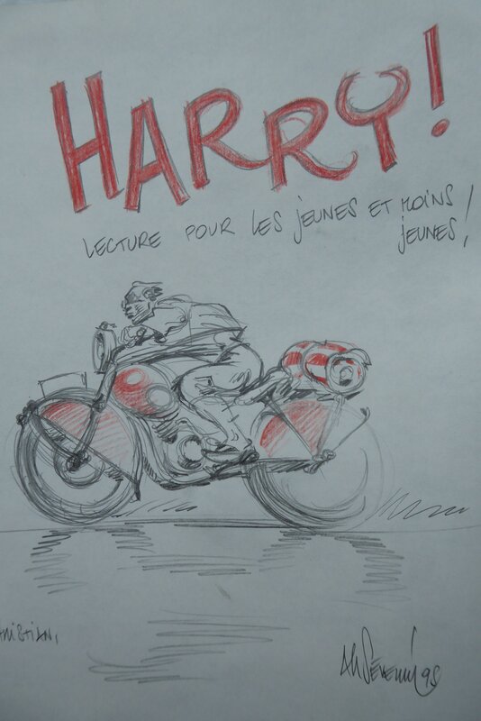 Harry by Al Severin - Sketch