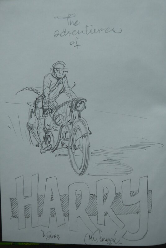 Harry by Al Severin - Sketch