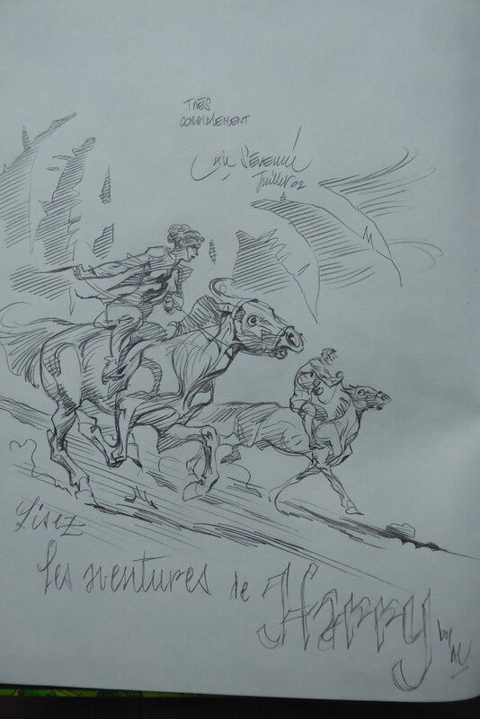Harry by Al Severin - Sketch