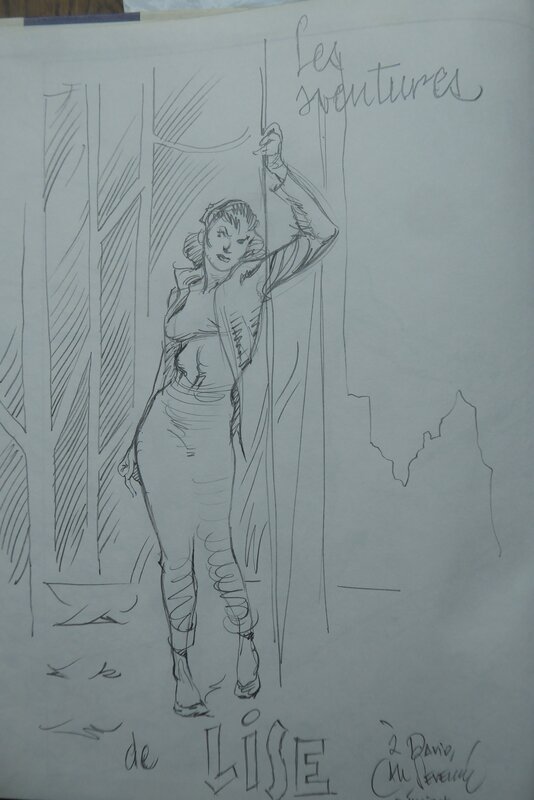 Illustration par Al Severin - Dédicace
