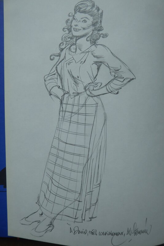 Lisette by Al Severin - Sketch