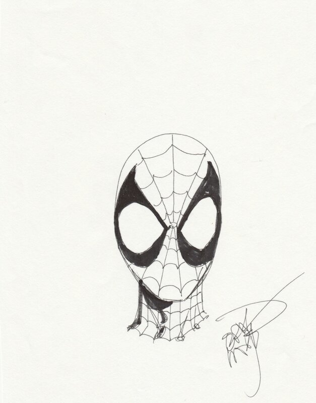 Spiderman par Erik Jon Larsen - Dédicace