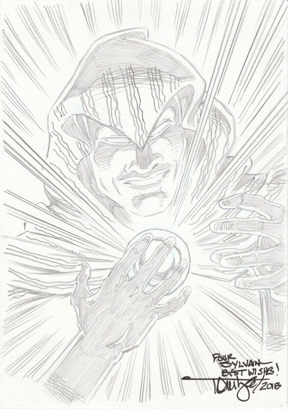 Cloak by Tom Lyle - Sketch
